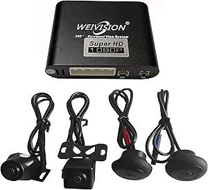 Dash Camera-weivision-Super Hd 1080P Car 360 Degree Bird View Surround System DVR Record Backup Camera Parking Monitoring with HD Sensor Dash Camera-weivision-Super Hd 1080P Car 360 Degree Bird View Surround System DVR Record Backup Camera Parking Monitoring with HD Sensor