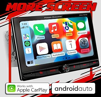 Dash Camera-Power Acoustik-Power Acoustik CPAA-70D10F Car Stereo – Apple CarPlay & Android Auto Head Unit- 10.6″ Floating Double DIN Touchscreen Car Stereo with Bluetooth 3 Dash Camera-Power Acoustik-Power Acoustik CPAA-70D10F Car Stereo - Apple CarPlay & Android Auto Head Unit- 10.6" Floating Double DIN Touchscreen Car Stereo with Bluetooth - Image 3