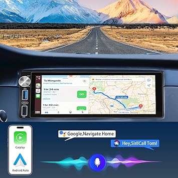Dash Camera-ZZH-Single Din Car Stereo with Wireless Carplay Android Auto-6.9Inch Touchscreen Car Stereo Android 2G+32G 2 Dash Camera-ZZH-Single Din Car Stereo with Wireless Carplay Android Auto-6.9Inch Touchscreen Car Stereo Android 2G+32G - Image 2