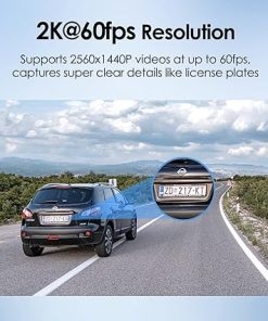 Dash Camera-VIOFO-VIOFO A129 Plus Dash Cam 2K 1440P 60FPS with GPS Wi-Fi- 140° Wide Angle 2