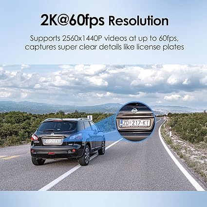 Dash Camera-VIOFO-VIOFO A129 Plus Dash Cam 2K 1440P 60FPS with GPS Wi-Fi- 140° Wide Angle 2 Dash Camera-VIOFO-VIOFO A129 Plus Dash Cam 2K 1440P 60FPS with GPS Wi-Fi- 140° Wide Angle - Image 2