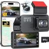 Dash Camera-Zengest-Dash Cam Front and Rear- 4K FHD Dual Dash Camera for Cars