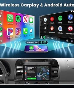 Dash Camera-Rimoody-Android Car Stereo for Toyota Camry 2000-2006- Wireless Carplay Android Auto Car Radio 2