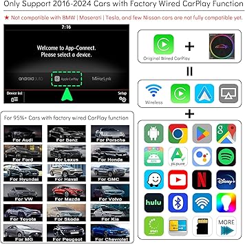 Dash Camera-CARPROKIT-5.0 Wireless CarPlay Android Auto Adapter- Android 13.0 Video AI Box 8GB+128GB 2 Dash Camera-CARPROKIT-5.0 Wireless CarPlay Android Auto Adapter- Android 13.0 Video AI Box 8GB+128GB - Image 2