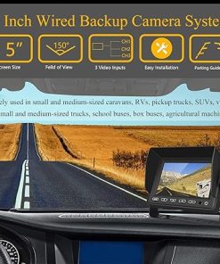 Dash Camera-VECLESUS-Backup Camera for Trucks- VECLESUS V5M Rear View Camera System 2