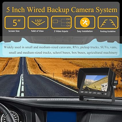 Dash Camera-VECLESUS-Backup Camera for Trucks- VECLESUS V5M Rear View Camera System 2 Dash Camera-VECLESUS-Backup Camera for Trucks- VECLESUS V5M Rear View Camera System - Image 2