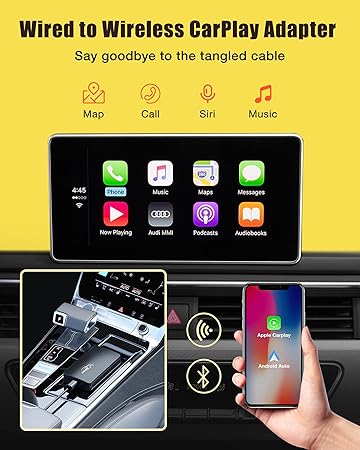 Dash Camera-KAMING-Wireless CarPlay Adapter Netflix- YouTube 2 Dash Camera-KAMING-Wireless CarPlay Adapter Netflix- YouTube - Image 2