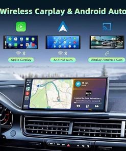 Dash Camera-VERY VAN-Wireless Carplay Screen for Car with 4K Dash Cam-10.26 Inch Touch Screen Portable Wireless Apple Carplay & Android Auto Car Stereo 2