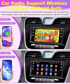 Dash Camera-B4U-Car Radio Stereo for Chrysler 200 2011 2012 2013 2014- 4GB RAM + 64GB ROM 7” HD Touchscreen Car Stereo – Android 12 2