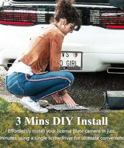 Dash Camera-RVInWest-Solar Wireless Backup Camera +5” HD 1080P Monitor- 3 Mins DIY Installion 2