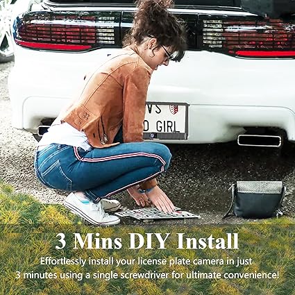 Dash Camera-RVInWest-Solar Wireless Backup Camera +5” HD 1080P Monitor- 3 Mins DIY Installion 2 Dash Camera-RVInWest-Solar Wireless Backup Camera +5'' HD 1080P Monitor- 3 Mins DIY Installion - Image 2